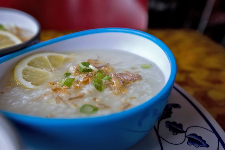 Lugaw, a Filipino Porridge, With a Chicago Accent