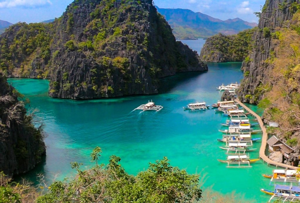Islands in Palawan, Philippines