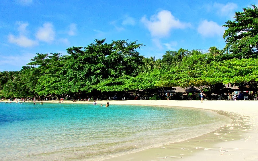 Samal island in the Philippines