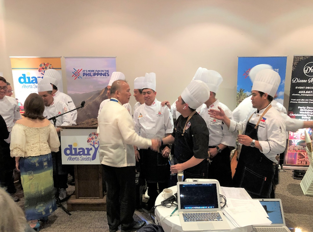 PCG Calgary Supports  Philippine Cuisine Festival Gala