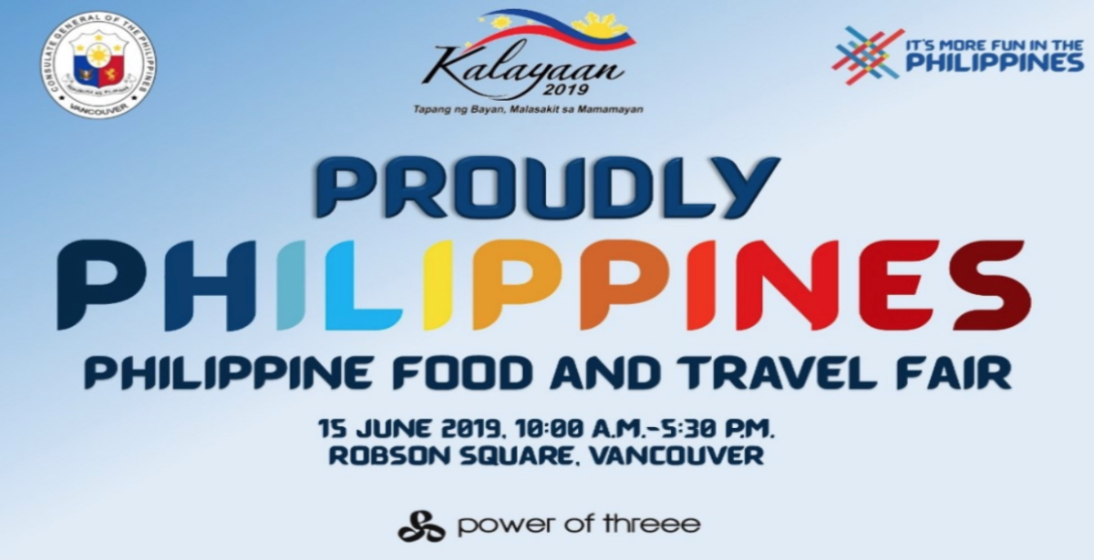 “Proudly Philippines” Brings a Taste of Filipino Cuisine and a Glimpse of Philippine Travel Destinations to Vancouver