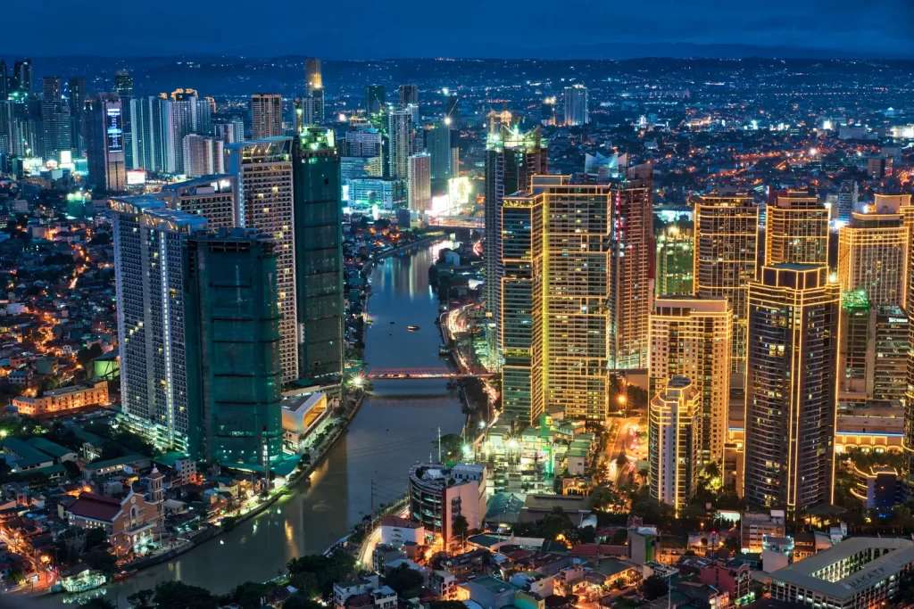 Manila is a popular hub for digital nomads living in the Philippines. Getty Images